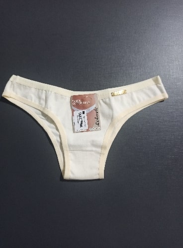 Calcinha Coton Marfim P